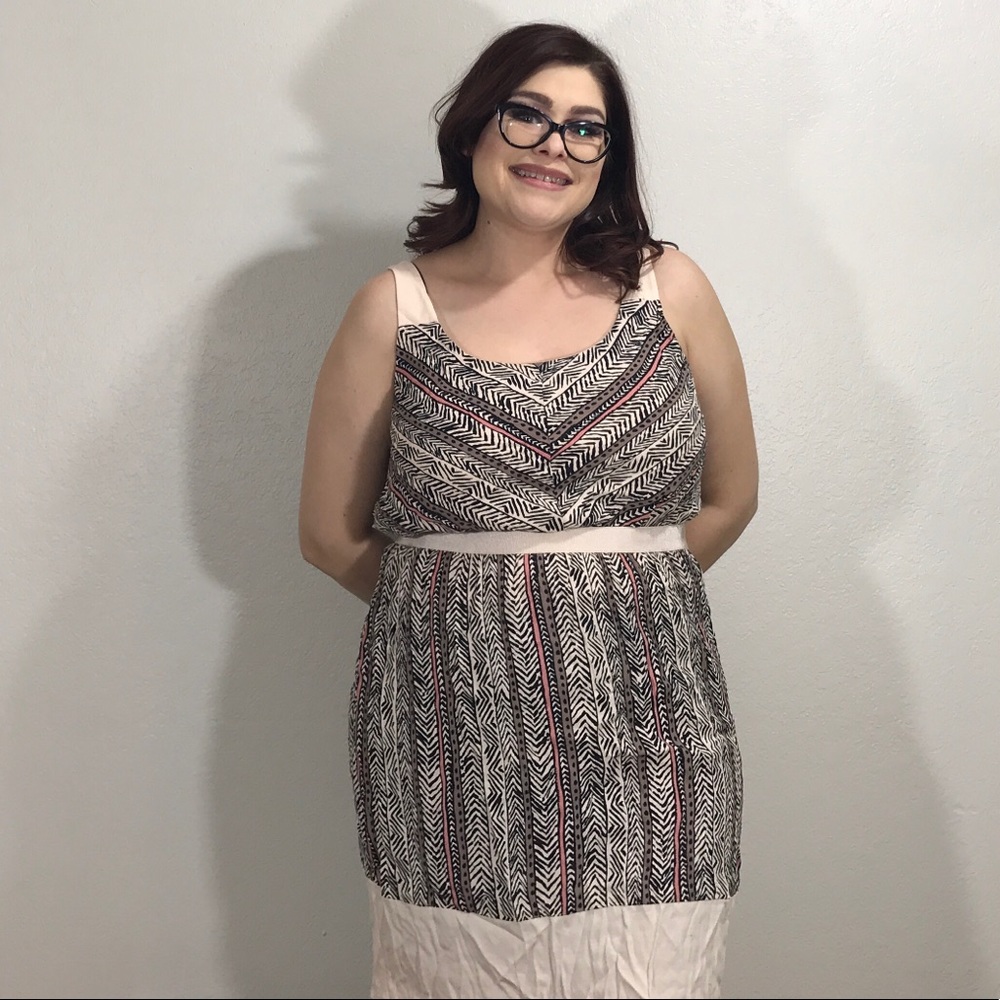 Geometric Tank Dress